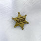 Sheriff Badge Pin