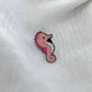 Pink Seahorse Pin