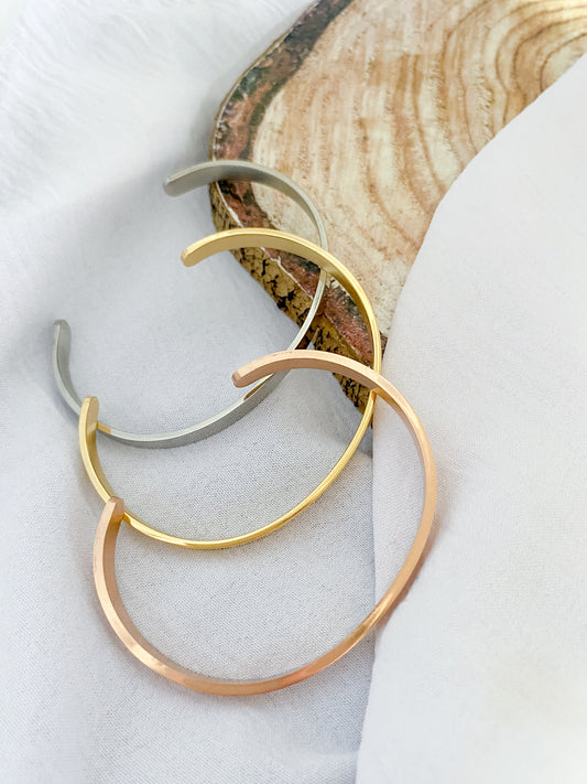 Plain Adjustable Cuff Bangle