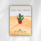 Red Pot Cactus Pin