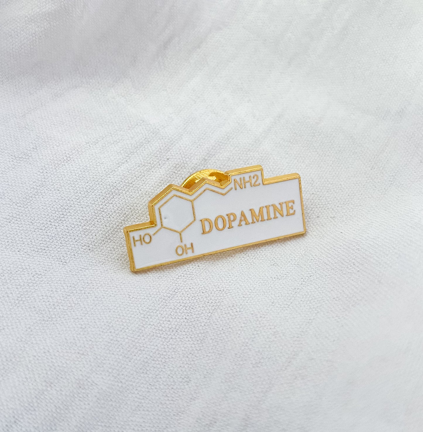 Dopamine Molecule Pin