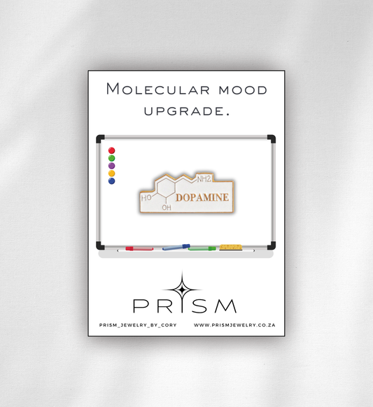 Dopamine Molecule Pin
