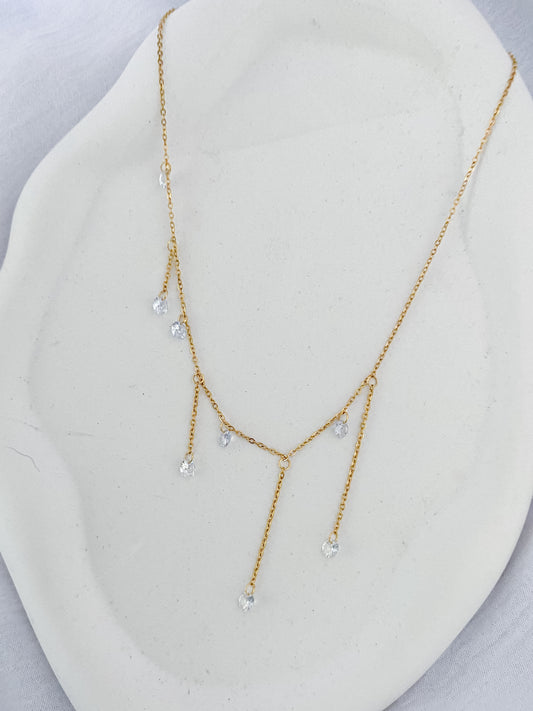 Dangling Millionaire Necklace - Gold