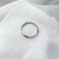 Cutout Butterfly Ring - Silver