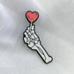 Skeleton Eating a Lolipop Pin