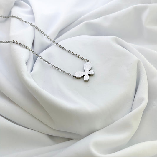 Butterfly Necklace - Silver