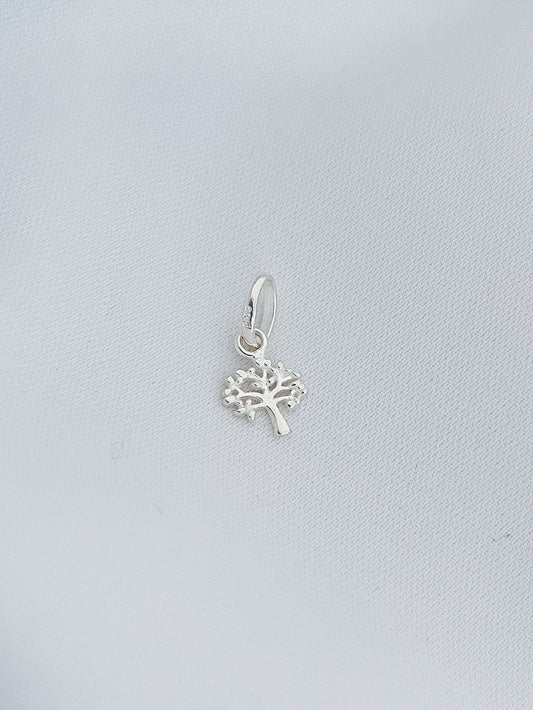Dainty Tree Sterling Silver Charm