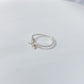 Dainty Starlet Adjustable Sterling Silver Ring