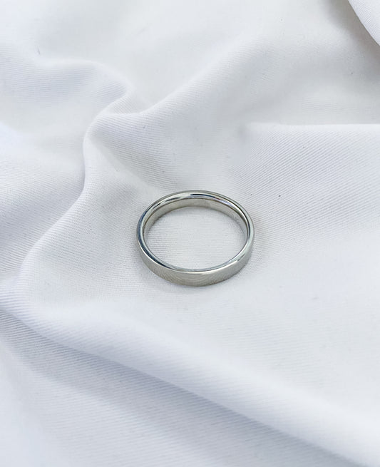 Plain Band Ring - Silver