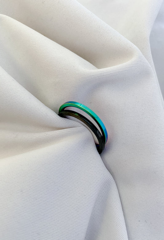 Plain Band Ring Set of 2