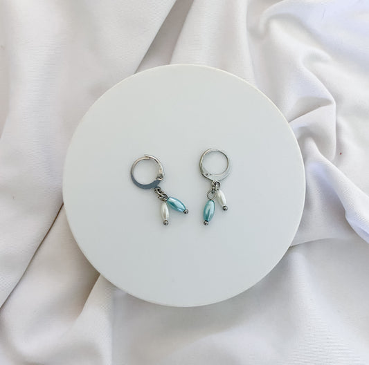 Aurora Earrings - Silver