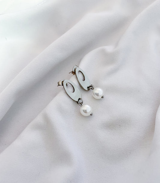 Dahlia Earrings - Silver
