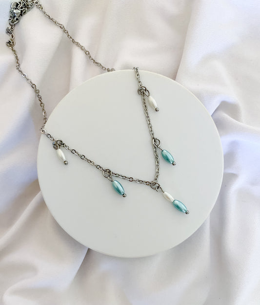 Aurora Choker Necklace - Silver