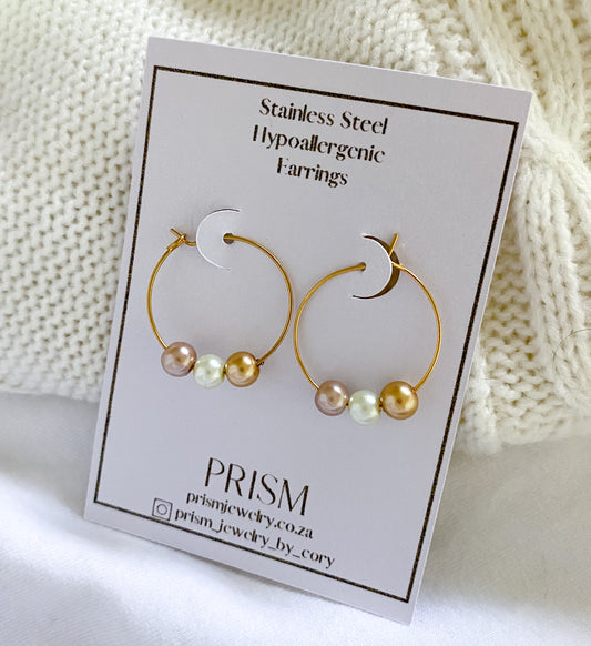 Cocoa Chic Earrings - Gold