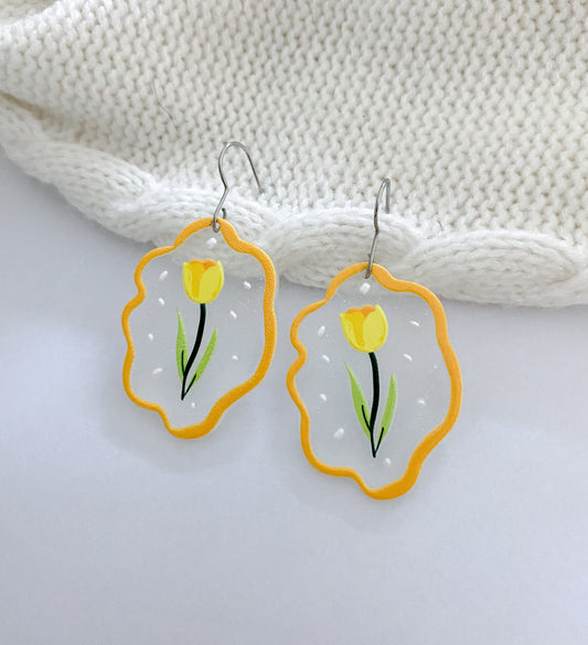Sunny Tulip Earrings