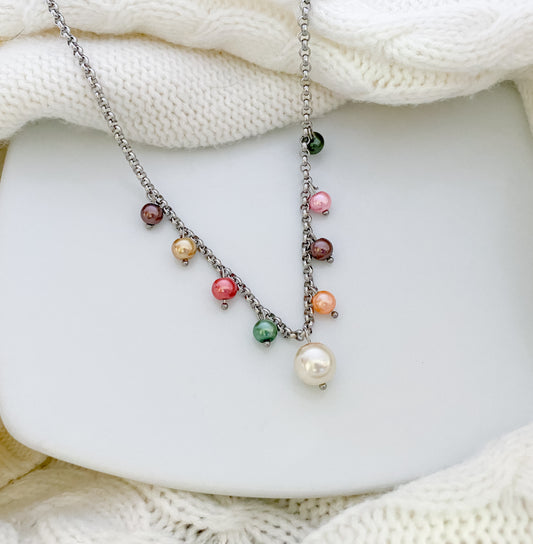 Ariel Necklace - Silver