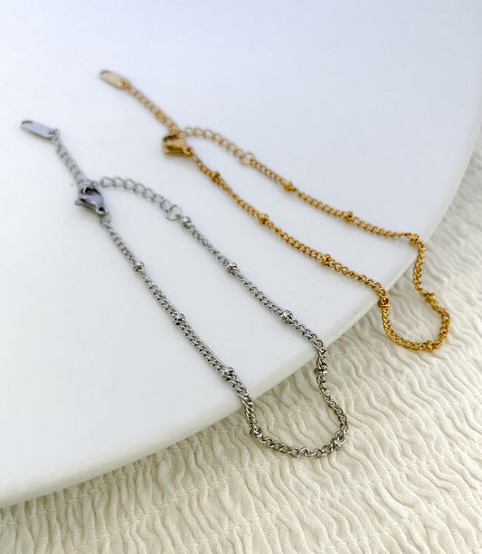 Dotted Chain Bracelet