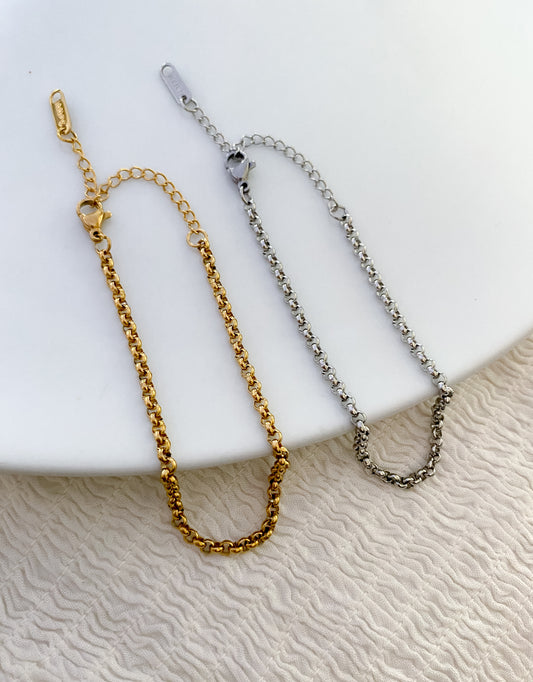 Circle Link Chain Bracelet