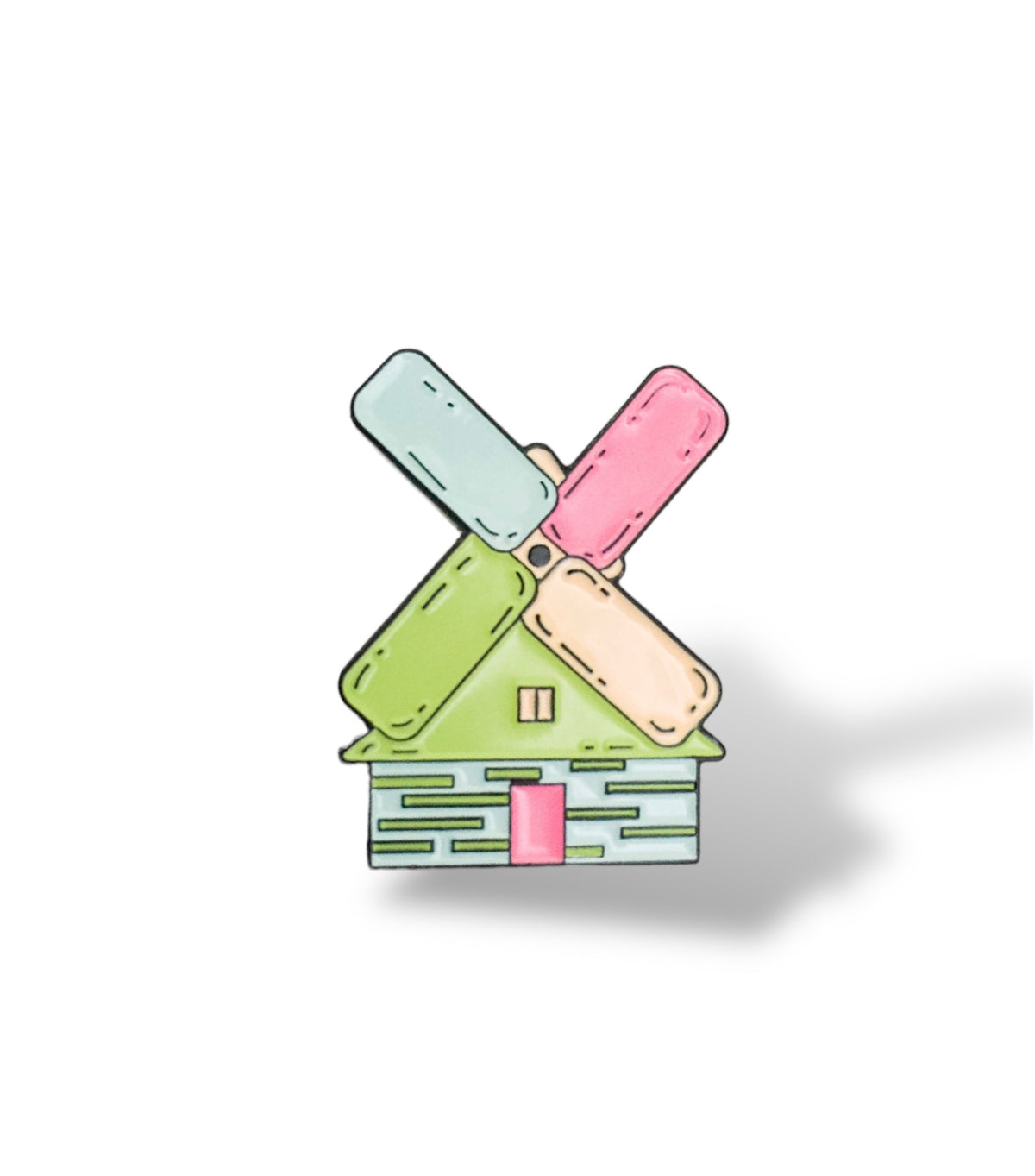 Windmill Pin Pastel Windmill Pin – prismjewelrysa