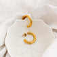 Large Hoop Earrings - Gold