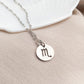 Zodiac Cutout Necklace