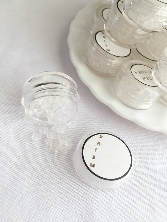 Small Rubber Earring Backs