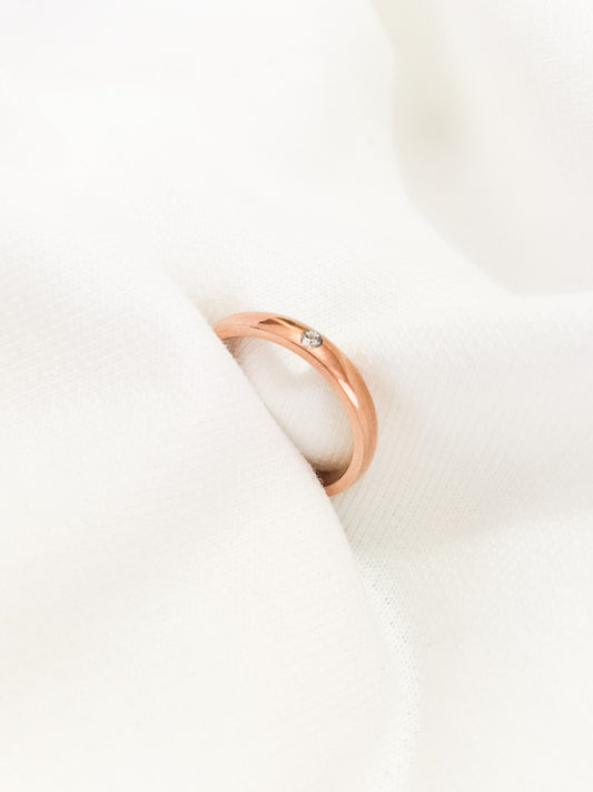 Gem Ring - Rose-Gold