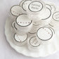 Small Rubber Earring Backs