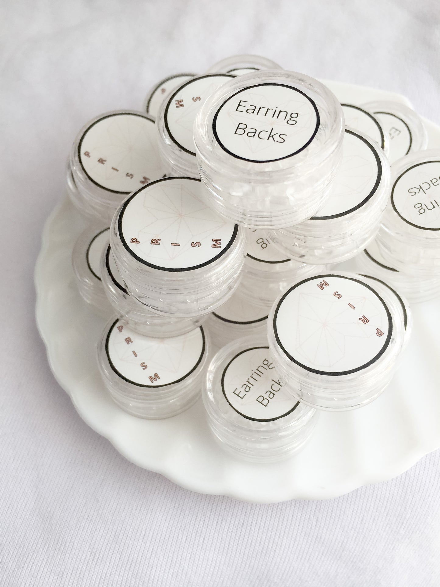 Small Rubber Earring Backs