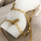 Flat Snake Chain - Gold