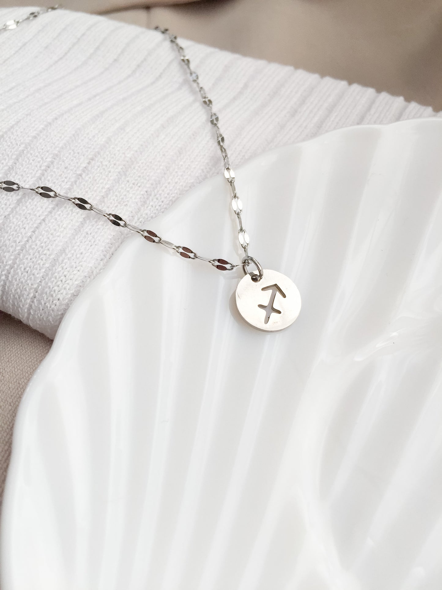 Zodiac Cutout Necklace