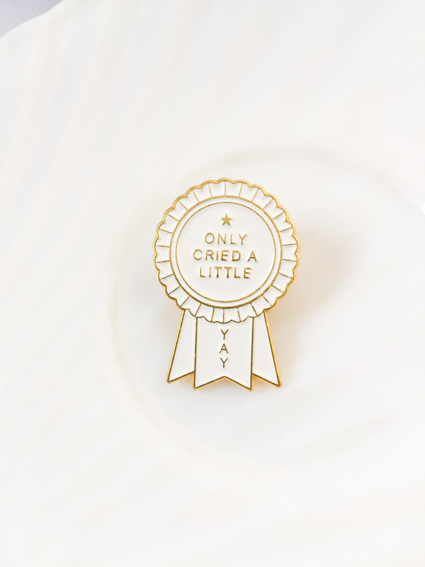Only Cried a Little Pin