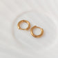 Small Sleeper Earrings - Gold